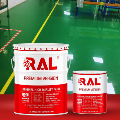 Sơn sàn Epoxy tự san RAFLOOR GUARD SL - 5KG