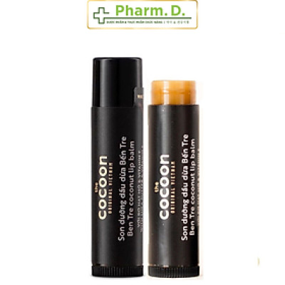 Son Dưỡng Môi Dầu Dừa Cocoon 5g – Dưỡng Ẩm Môi Khô, Giảm Nứt Nẻ, Phục Hồi Môi Thâm – Son Dưỡng Thiên Nhiên Thuần Chay