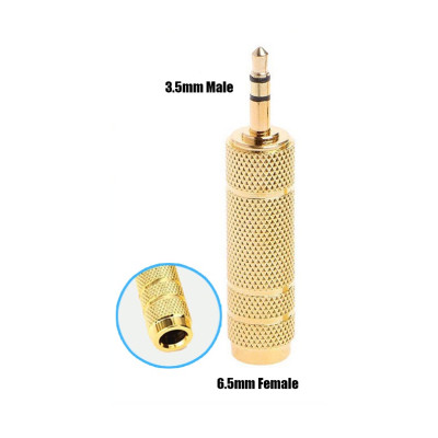 Jack cắm micro 6.5 sang 3.5 mm hát karaoke bằng điện thoại 130 - Hàng Nhập Khẩu