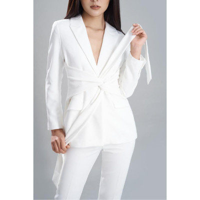 Áo blazer buộc nơ nữ 2NDDATE BL013LB