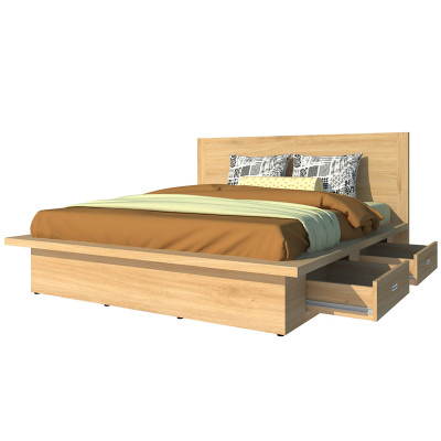 Giường ngủ 2 hộc kéo Tundo 180cm x 200cm