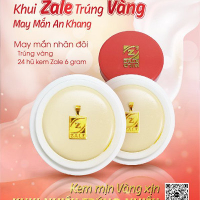 ZALE - KEM DƯỠNG TRẮNG DA ZALE NHÂN SÂM 6G - THÙNG 12 HÔP
