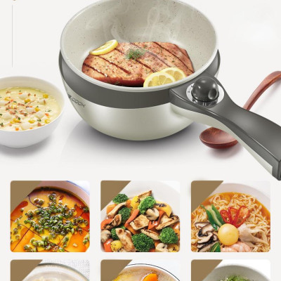 Nồi điện đa năng phủ chống dính cao cấp - Nồi lẩu điện gia đình Bcook 1.8L - Hàng nhập khẩu