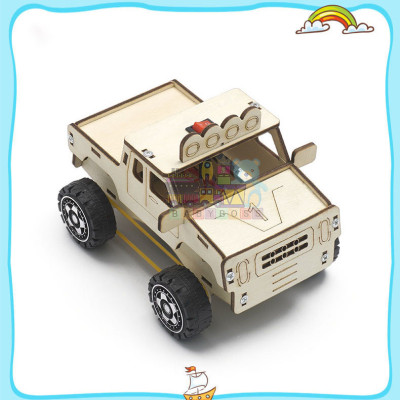 [Kèm Pin] Bộ Đồ Chơi Khoa Học Tự Làm Xe Địa Hình, Bộ Đồ Chơi Lắp Ghép STEM Mô Hình Xe Địa Hình , Bộ Đồ Chơi Gỗ Cao Cấp Khoa Học Tự Làm DIY Wood Steam