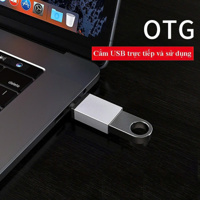 Đầu Chuyển OTG USB Type C Sang USB - Hàng Nhập Khẩu