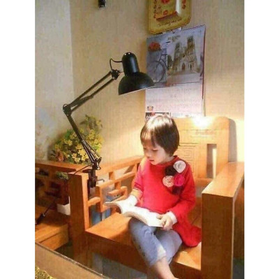 Đèn Để Bàn, Đèn Học Chống Cận Xoay 360 - Kèm Kẹp Bàn chống xê dịch - Chính hãng