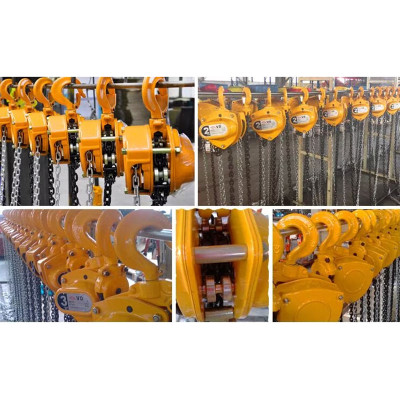 Pa Lăng Kéo Tay ABG VD 2,5M/5M Palang Nâng Hạ Vật Nặng Tốt Sử Dụng Trong Xây Dựng, Sản Xuất Kho