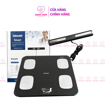Cân sức khỏe điện tử thông minh OROMI iF2801A - Có chỉ số Inbody kết nối qua app (tặng kèm pin)