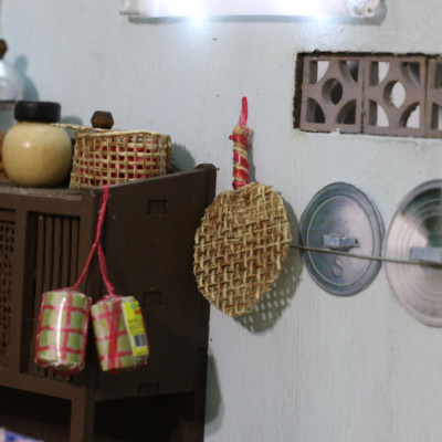 MÔ HÌNH TỰ LẮP RÁP DIY NHÀ SÀI GÒN XƯA - BẾP CỦA MẸ - TX02