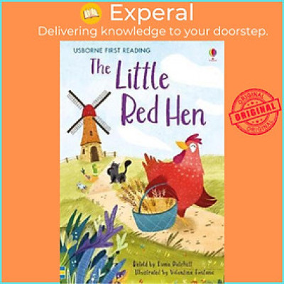 Sách - The Little Red Hen by Simone Lia (UK edition, hardcover)