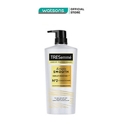 Dầu Xả Tresemmé Keratin Smooth Tinh Dầu Argan & Keratin Vào Nếp Suôn Mượt 620g