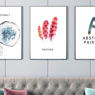 Bộ 3 Tranh canvas Hiện Đại - Tranh Treo Tường