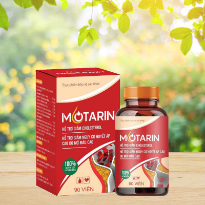 Combo 2 Hộp Thảo Dược Mỡ Máu Cao Motarin hỗ trợ điều trị Mỡ Máu