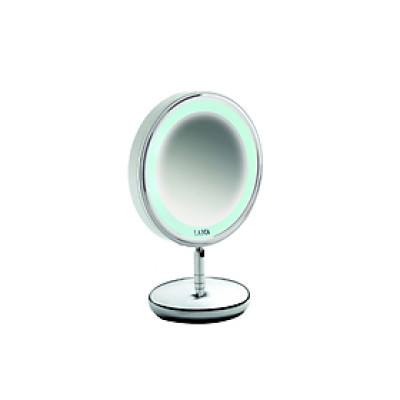 Gương Trang Điểm 2 Mặt Laica PC5004 - Có Đèn LED - Phóng Đại X5 - Hàng Chính Hãng 