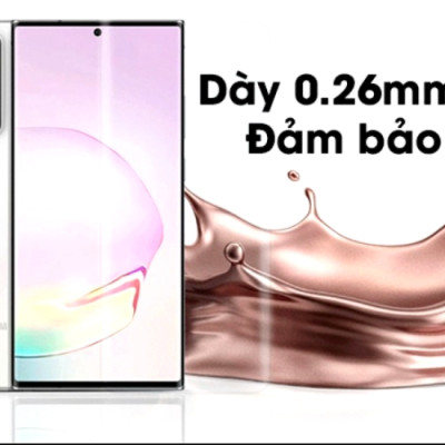 Miếng dán kính UV chuyên dụng cho màn hình cong  dùng cho điện thoại SAMSUNG GALAXY NOTE 10 / NOTE 10 PLUS / NOTE 20 / NOTE 20 ULTRA /S22 seri - hàng chính hãng
