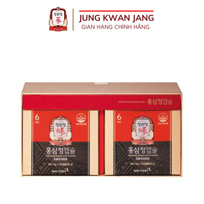 Viên Nhộng Hồng Sâm KGC Extract Capsule (600mg X 300 Viên)