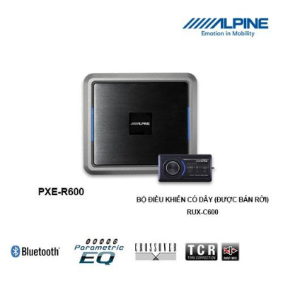PXE-R600 Bộ xử lý DSP 8 kênh tích hợp Amply chính hãng Alpine