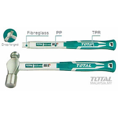 BÚA ĐẦU TRÒN CHỊU NHIỆT THÉP CARBON 450G, 660G, 1300G TOTAL THT74166, THT74246, THT74486 - HÀNG CHÍNH HÃNG