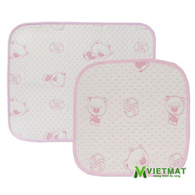 Tấm lót chống thấm cho bé VIETMAT 1 tấm 30x30cm và 1 tấm 40x50cm