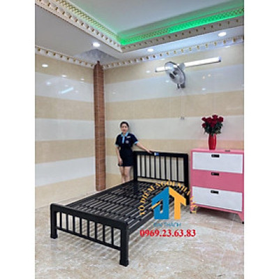 Giường sắt mỹ nghệ Đại Thành cao cấp