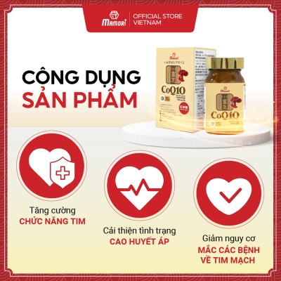 VIÊN UỐNG TỐT CHO TIM MAMORI COQ10 NHẬT BẢN