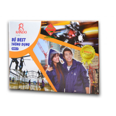 Áo mưa bộ Rando Best - ASNS-27 - Xanh Đen
