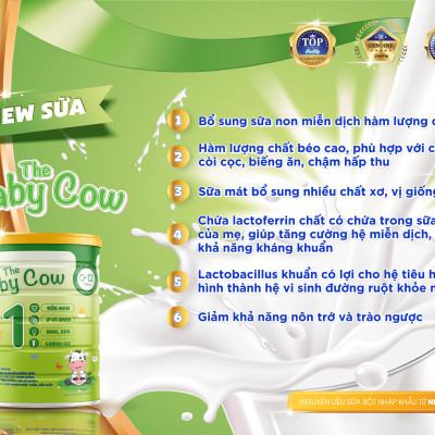 Sữa Non The Baby Cow (900gr)