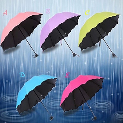 Dù nở hoa anh đào che mưa bề mặt  dù nở hoa rất đẹp ,che nắng , bề mặt  dù bóng phản chiếu ngược tia nắng ,bảo vệ da khỏi tia UV   dù sẽ trở nên sinh động và đáng yêu với những hoa văn cân đối trên tổng thể của chiếc dù  thời trang nhỏ gọn tiện mang theo 