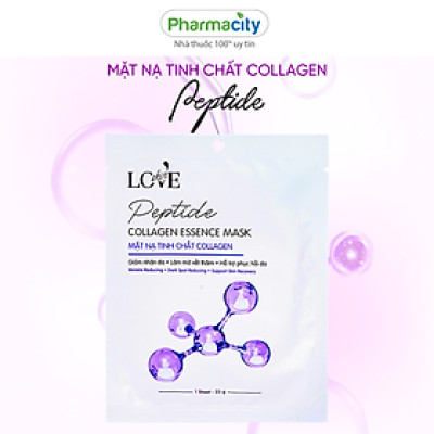 Mặt nạ Pharmacity bổ sung Collagen Peptide hỗ trợ ngăn ngừa lão hóa (23g)