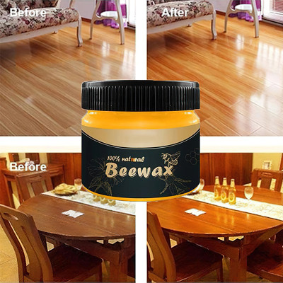 Sáp Ong Đánh Bóng Đồ Gỗ BEEWAX Tặng Kèm 1 Khăn Lau Đa Năng