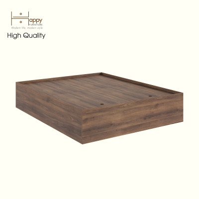 HAPPY FURNITURE , Giường không đầu giường RUBEL, GNG_222 GNG_223 GNG_224 GNG_225 , 203cm x 40cm DxC