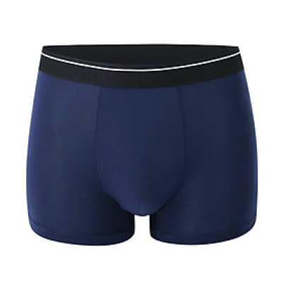 Quần lót nam Boxer su lạnh mềm mại mẫu trơn co dãn tốt