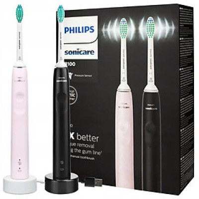 Set 2 bàn chải điện Philips HX3675/15 Hàng chính hãng