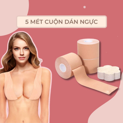 Cuộn Băng Dán Nâng Ngực 5 Mét - Có Thể Tạo Nhiều Kiểu Đa Dụng Cho Nữ dododios