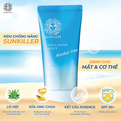 Essence Chống Nắng Bảo Vệ Toàn Diện SunKiller Kissme Perfect Water Essence N 50 G