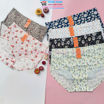 Quần su hoa, thông hơi, lưng cao big size Bee Na 219 form size 3XL