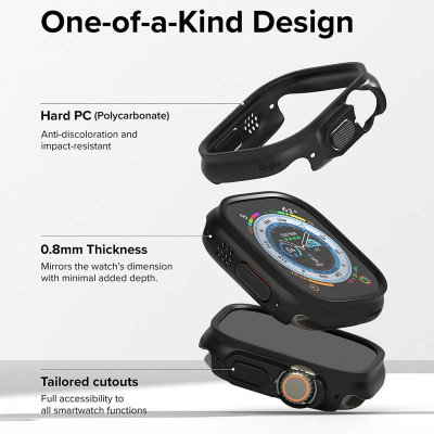 Bộ 2 Ốp dành cho Apple Watch Ultra 2/1 RINGKE Slim - Hàng Chính Hãng