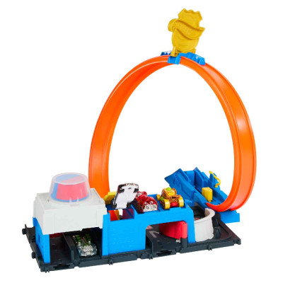 Đồ Chơi Trạm Cảnh Sát Siêu Đẳng HOT WHEELS JBM71