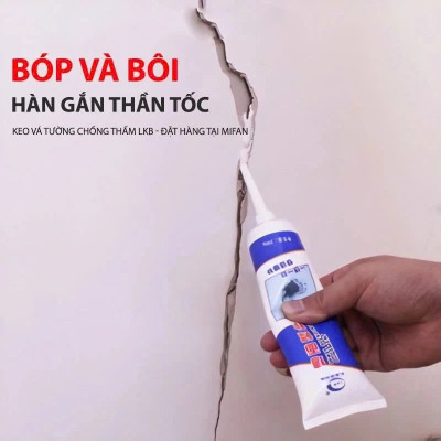 Combo 2 Lọ Keo Vá Tường Chống Thấm 250gr – Trám Vết Nứt, Chống Mốc Hiệu Quả