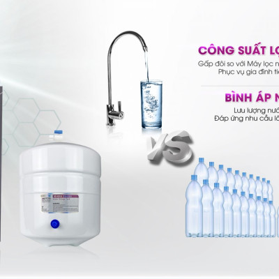 Máy lọc nước không tủ Mutosi MP-371U - HÀNG CHÍNH HÃNG
