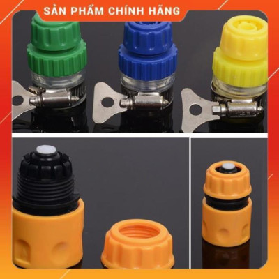 ️ Bộ dây vòi xịt nước rửa xe, tưới cây , tăng áp 3 lần, loại 15m 206236 đầu đồng,cút+ mở chai