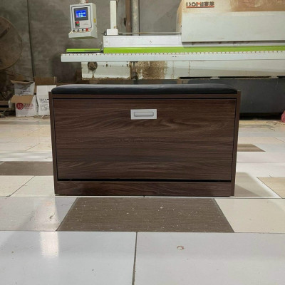 Tủ giày thông minh Juno Sofa có đệm ngồi mini gỗ nệm tiện lợi giá rẻ