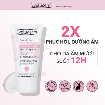 Kem dưỡng ẩm phục hồi và nuôi dưỡng làn da Evoluderm 50ml