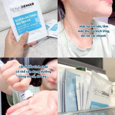 Mặt nạ Senademar Sodium DNA B5 mask 25ml hạn 2027 - 1 miếng lẻ