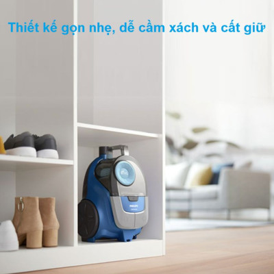 Máy hút bụi thương hiệu cao cấp Philips XB2022/81 - Công suất 1500W - Hàng Nhập Khẩu