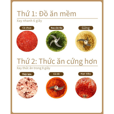 Máy xay thịt đa năng 2 IN 1 SOKANY SK-06008, máy xay thịt tỏi ớt công suất cao 800W, cối thủy tinh cao cấp chắc chắn, HÀNG CHÍNH HÃNG