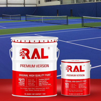 Sơn sân thể thao PU hệ lăn RAL SPORT SHIELD - 5KG