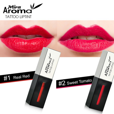 Son xăm lì siêu mịn không trôi Mira Aroma Tattoo Liptint Hàn Quốc 6g tặng kèm móc khoá 