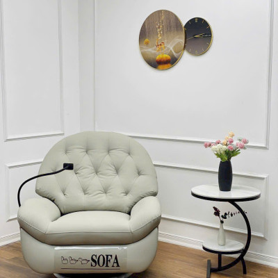 Ghế sofa cao cấp cao cấp dùng decor cho phòng khách, phòng ngủ, thư giãn ngã 170 độ, xoay 360 độ Juno Sofa 