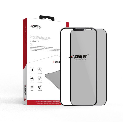  Cường Lực ZEELOT Chống Nhìn Trộm Full Màn dành cho iPhone 13/13Pro/13ProMax - Hàng chính hãng